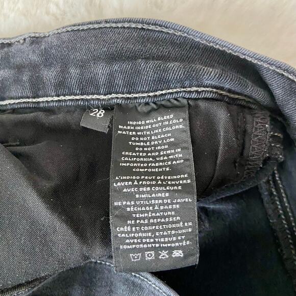 J. Brand Maria Black Skinny Jeans Size 28 - Picture 6 of 6